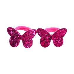 kopfbedeckung Damen Hüte Herren Mützen Caps 1 STÜCK Haargummis Gradient Pailletten Bowknot Kopfschmuck Seile Dekorationen Kopfschmuck Dekoration Haargummis Für Mädchen (MulticolorL, One Size) von Generisch