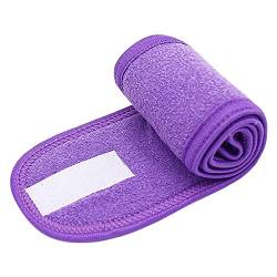 kopfbedeckung Damen Hüte Herren Mützen Caps Damen Stirnbänder Workout Yoga Übung Stirnbänder für Damenhaar Schweißableitende rutschfeste Haarbänder Sommer Haarschmuck Laufweste (Purple, One Size) von Generisch