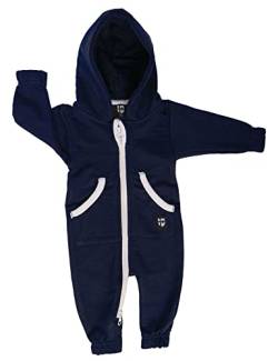 Gennadi Hoppe Baby Jumpsuit - Overall,blau,60/62 von Gennadi Hoppe