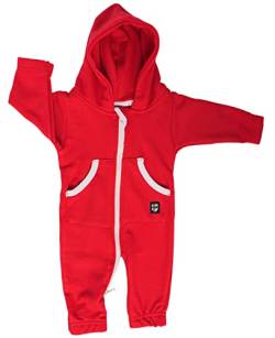 Gennadi Hoppe Baby Jumpsuit - Overall,rot,60/62 von Gennadi Hoppe