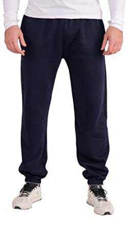 Gennadi Hoppe Herren Sporthose Trainingshose Jogginghose Pants Sweatpants H7605 blau 4XL von Gennadi Hoppe