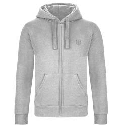 Gennadi Hoppe Herren Trainingsjacke Kapuzenjacke Joggingjacke H6404 h-grau L von Gennadi Hoppe