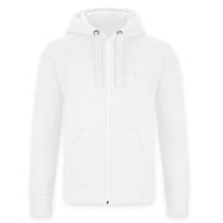 Gennadi Hoppe Herren Trainingsjacke Kapuzenjacke Joggingjacke H7612 weiss 2XL von Gennadi Hoppe