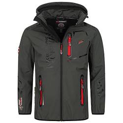 Geographical Norway 24J3 Vantaa Herren Softshell Jacke Grau 02 Gr. XL von Geographical Norway