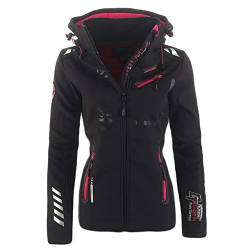 Geographical Norway 89J3 Reveuse II Lady SP612F/GN Softshelljacke Schwarz M von Geographical Norway