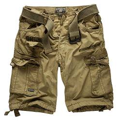 Geographical Norway Cargo Shorts Hunter mit UD Bandana Mastic -3XL - von Geographical Norway