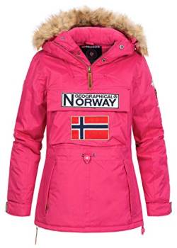 Geographical Norway Damen Boomera Baby Jacke, Fucsia, XL von Geographical Norway