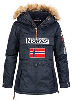 Geographical Norway Damen Boomera Jacke, Navy BLAU, 36 von Geographical Norway