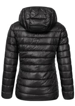 Geographical Norway Damen Frühlings Übergangs Jacke Steppjacke Kapuze Annecy Outdoor Kapuzenjacke, Farbe:Damen-Schwarz, Größe:M 38 von Geographical Norway