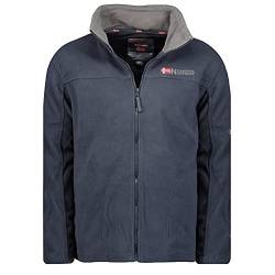 Geographical Norway Herren Fleecejacke Tamazonie Men Navy - Dark-Grey L von Geographical Norway