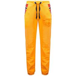 Geographical Norway Herren Moovie Men Casual Pants, Orange, L von Geographical Norway