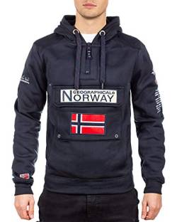 Geographical Norway Herren Pullover Gymclass Navy S von Geographical Norway