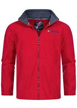 Geographical Norway Herren Tamazonie Polar Fleece Jacke Zip Sweater SQ254H/GN Größe L Farbe Rot von Geographical Norway