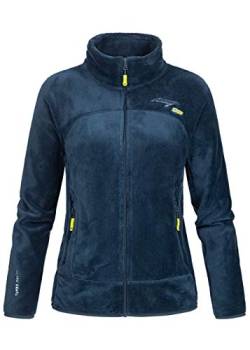 Geographical Norway Upaline Damen-Fleecejacke (Blau, L, l) von Geographical Norway