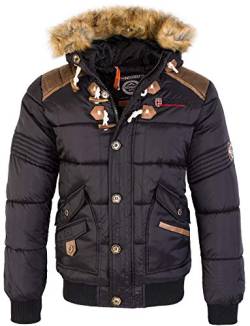 Geographical Norway Winterjacke Steppjacke BELPHEGORE Schwarz Gr. S von Geographical Norway