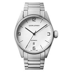 Georg Jensen Automatik Herrenuhr Referenz Nummer 3575593 42mm Swiss Made von Georg Jensen