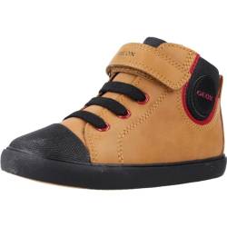 Geox B GISLI Boy B Sneaker, DK Yellow/Black, 23 EU von Geox