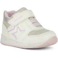 Geox B RISHON GIRL A Lauflernschuh Sneaker, Klettstiefel mit schöner Stern-Applikation von Geox