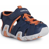 Geox B SANDAL KRAZE Sandale mit Fersen-Klettverschluss von Geox
