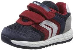 Geox Baby-Jungen B ALBEN Boy Sneaker, RED/Navy, 22 EU von Geox