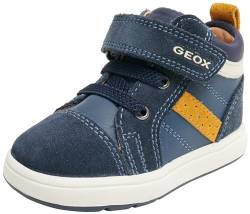 Geox Baby-Jungen B BIGLIA Boy A Sneaker, Navy/Curry, 18 EU von Geox
