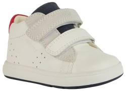 Geox Baby-Jungen B BIGLIA Boy D Sneaker, White/RED, 18 EU von Geox