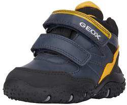 Geox Baby-Jungen B Baltic Boy B ABX A Sneaker, Navy/OCHREYELLOW, 20 EU von Geox