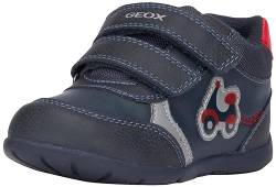 Geox Baby-Jungen B ELTHAN Boy A Sneaker, Navy/RED, 18 EU von Geox