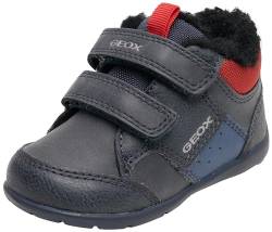 Geox Baby-Jungen B ELTHAN Boy B Sneaker, Navy/RED, 18 EU von Geox