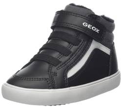 Geox Baby-Jungen B GISLI Boy F Sneaker, Black/DK Grey, 20 EU von Geox