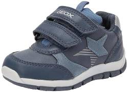 Geox Baby-Jungen B HEIRA Boy A Sneaker, Navy/AVIO, 20 EU von Geox