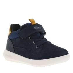 Geox Baby-Jungen B HYROO Boy Ankle Boot, Navy/Ochre, 23 EU von Geox