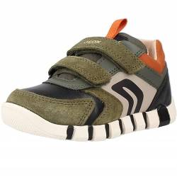 Geox Baby-Jungen B IUPIDOO Boy D Sneaker, DK Green/Black, 20 EU von Geox