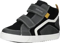 Geox Baby-Jungen B Kilwi Boy E Sneaker, Black/Grey, 22 EU von Geox