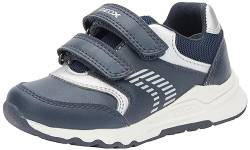 Geox Baby-Jungen B PYRIP Boy A Sneaker, Navy/Silver, 22 EU von Geox