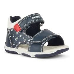 Geox Baby-Jungen TAPUZ Boy B Sandal, Navy/RED, 20 EU von Geox