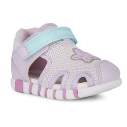 Geox Baby-Mädchen B IUPIDOO Gir Sandal, PINK/Lilac, 19 EU von Geox