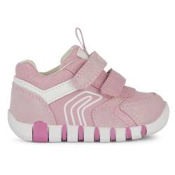 Geox Baby-Mädchen B IUPIDOO Girl C Sneaker, Rose/White, 23 EU von Geox