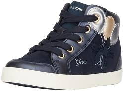 Geox Baby-Mädchen B Kilwi Girl B Sneaker, DK Navy/Silver, 20 EU von Geox