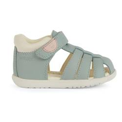 Geox Baby-Mädchen B MACCHIA Gir Sandal, SAGE, 24 EU von Geox