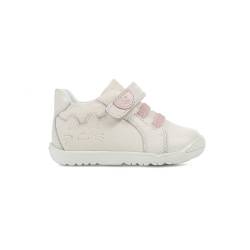 Geox Baby-Mädchen B MACCHIA Girl C Sneaker, LT Ivory/LT Rose, 24 EU von Geox