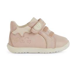 Geox Baby-Mädchen B MACCHIA Girl C Sneaker, LT Rose/LT Ivory, 18 EU von Geox