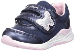 Geox Baby-Mädchen B PYRIP Girl Sneaker, Navy/PINK, 20 EU von Geox