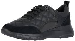 Geox D ALLENIEE A Sneaker, Black, 36 EU von Geox