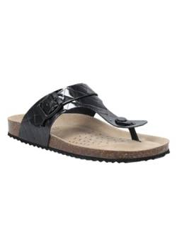 Geox D BRIONIA Sandal, Black, 40 EU von Geox