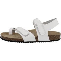 Geox D BRIONIA Sandal, White, 41 EU von Geox