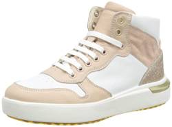 Geox D DALYLA Sneaker, White/Nude, 35 EU von Geox