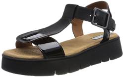 Geox D DANDRA 40 Sandal, Black, 35 EU von Geox