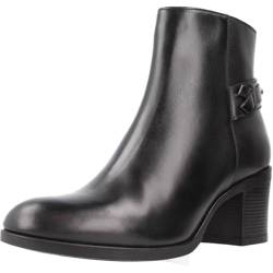 Geox D New ASHEEL Ankle Boot, Black, 40 EU von Geox