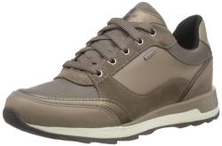 Geox D New Aneko B ABX B Sneaker, DK Taupe, 40 EU von Geox